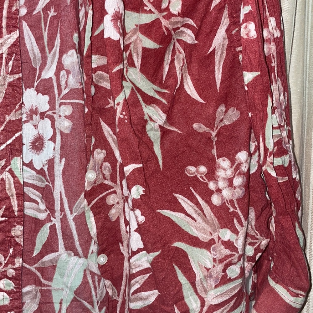Patterned Button up Skirt Set - Picture 2 of 7